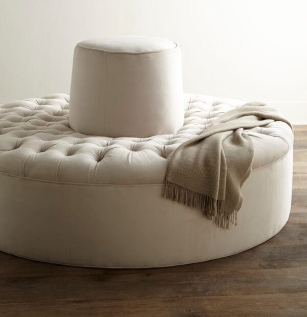 Alby Tufted Conversation Ottoman - Image 2