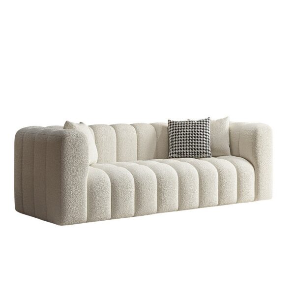 Kunta Three Seater Boucle Couch - Image 4