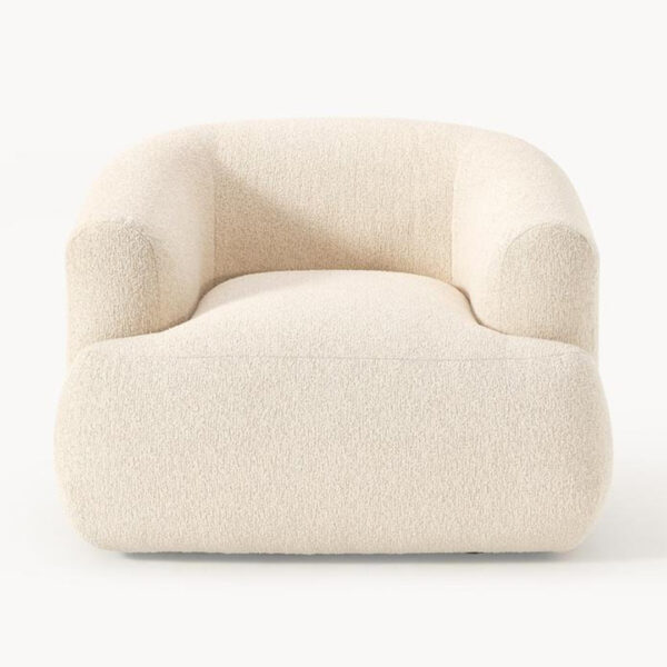 Zen Armchair Boucle Fabric