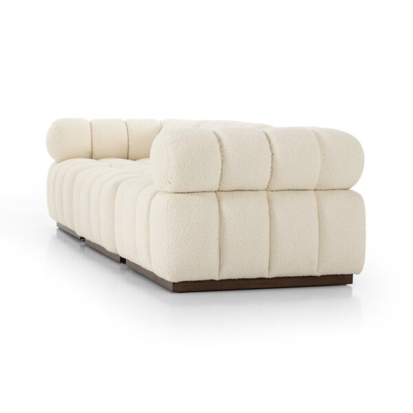 Ivah Boucle Three Seater Couch - Image 2