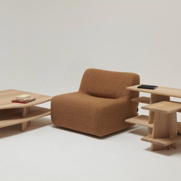 Kent II Boucle Lounge Chair - Image 3