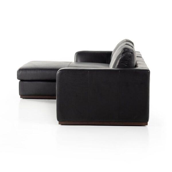 Moriah Piece Modular Leather Chaise L-Sectional - Image 6