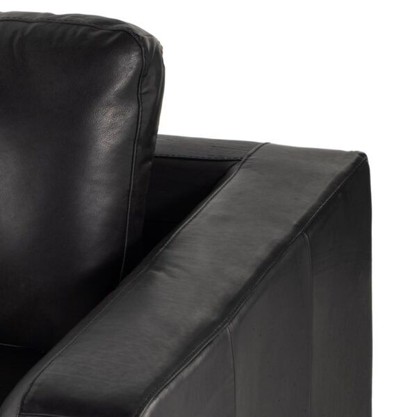 Moriah Piece Modular Leather Chaise L-Sectional - Image 4