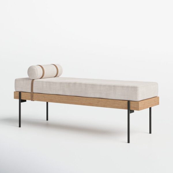 Yuka Wood & Steel Bench