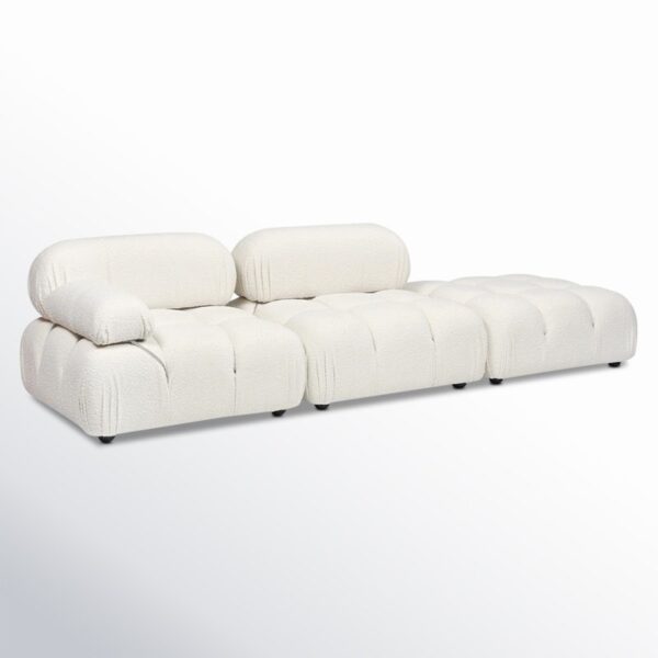 Berlin Three Seater Boucle Couch - Image 2