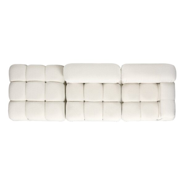 Berlin Three Seater Boucle Couch - Image 3