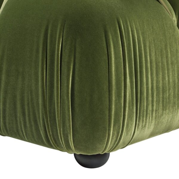 Berlin Three Seater Velvet Couch - Image 5