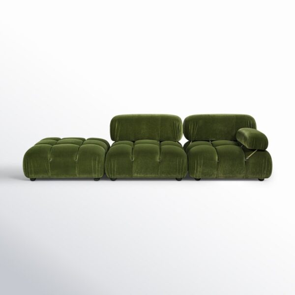 Berlin Three Seater Velvet Couch