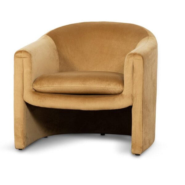 Laren Armchair Velvet Fabric - Image 2