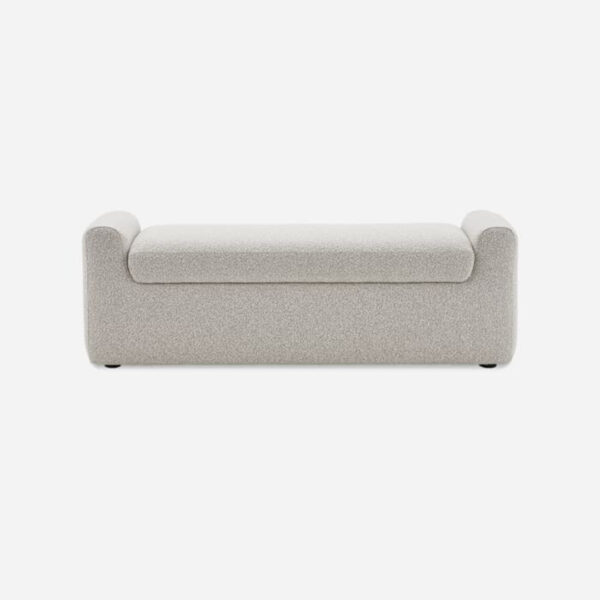 Reece II Boucle Storage Bench