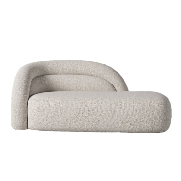 Tuna Curved Boucle Lounger