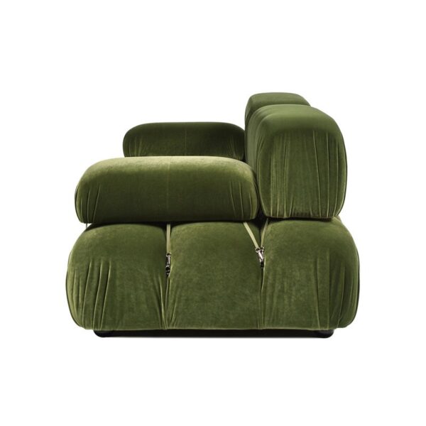 Berlin Two Seater Velvet Couch - Image 3