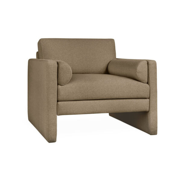 Luther Armchair Linen Fabric - Image 2