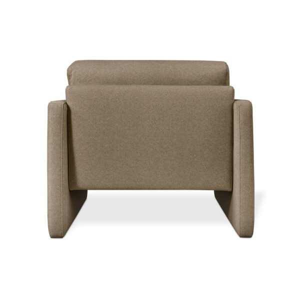 Luther Armchair Linen Fabric - Image 4