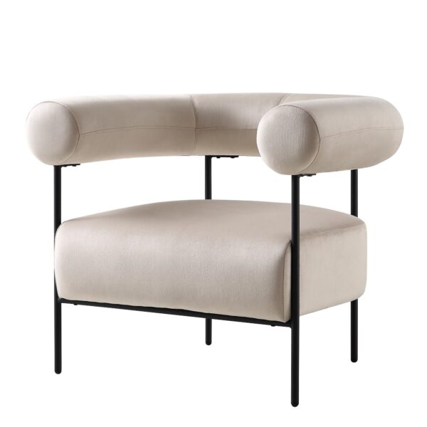 Falcon Velvet Armchair - Image 2
