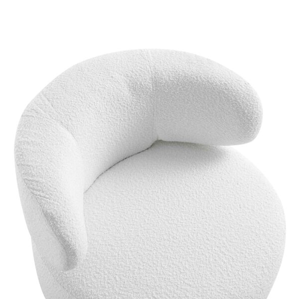 Penny Boucle Wing Back Accent Chair - Image 5