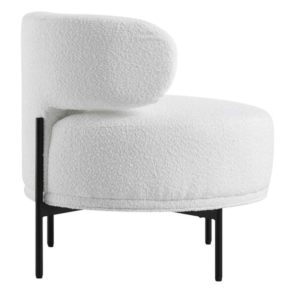 Penny Boucle Wing Back Accent Chair - Image 4